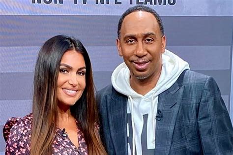 molly qerim and stephen a smith relationship|Stephen A. Smith and Molly Qerim finally address dating rumors。